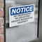 Signmission No Trespassing No Soliciting Private Residential OSHA Notice Sign, Vinyl Decal, 10in W x 7in L, 2PK OS-2PACK-NS-D-710-L-14942 - alternate 2